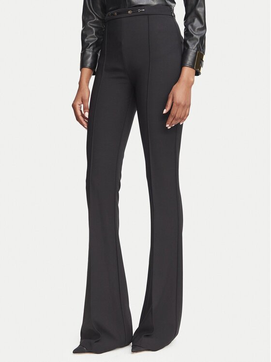 Elisabetta Franchi Pantaloni din material PA-197-66E2-V290 Flared Leg