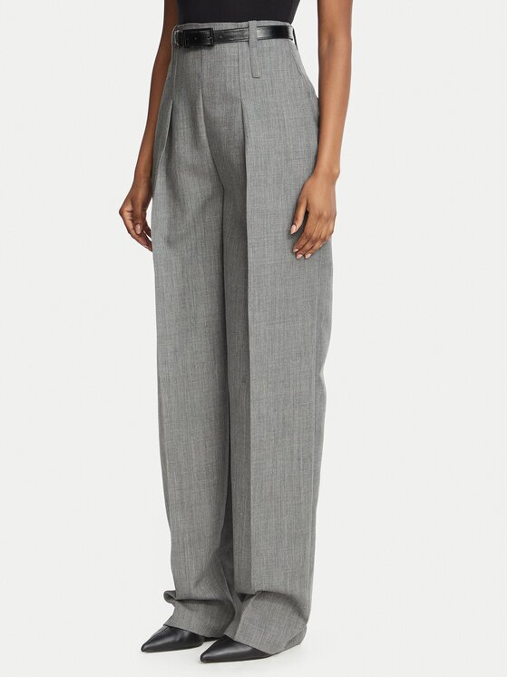 Elisabetta Franchi Pantaloni din material PA-223-67E2-V520 Over Fit