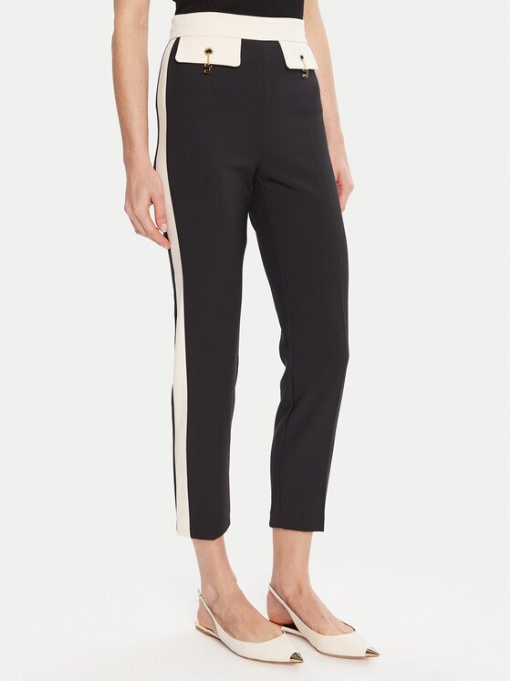Elisabetta Franchi Pantaloni din material PA-T01-56E2-V340 Regular Fit
