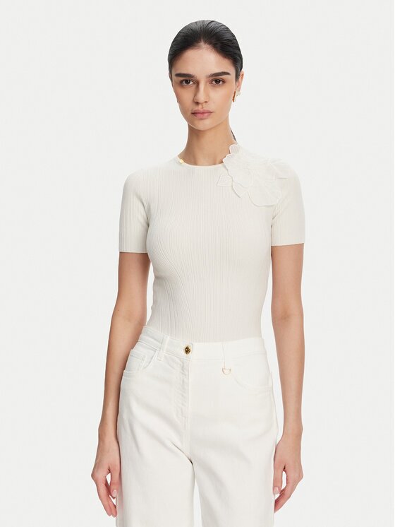 Elisabetta Franchi Pulover MK-55B-51E2 Slim Fit
