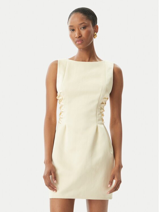 Elisabetta Franchi Rochie cocktail AB-772-51E2-DC7 Slim Fit