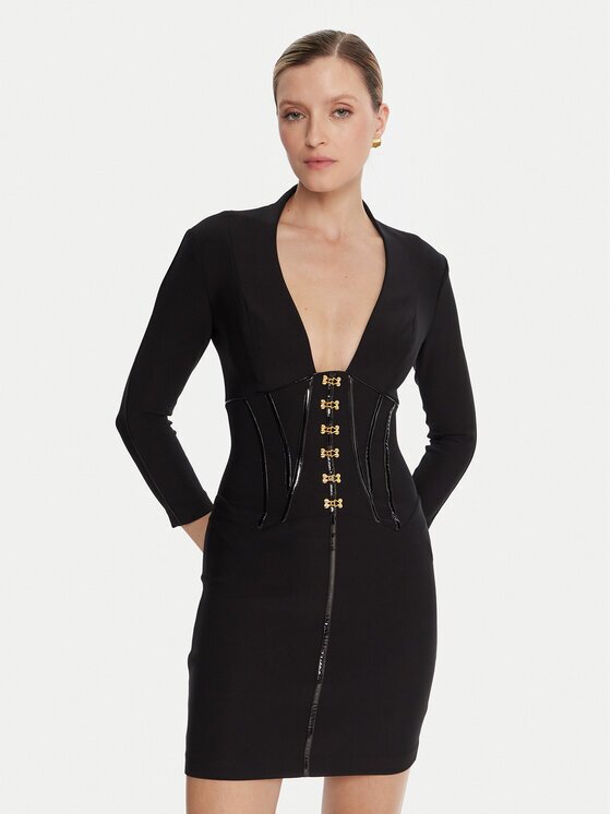 Elisabetta Franchi Rochie cocktail AB-797-57E2-V590 Slim Fit
