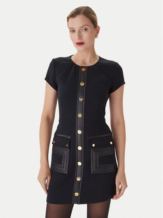 Elisabetta Franchi Rochie cocktail AB-819-57E2-V690 Regular Fit