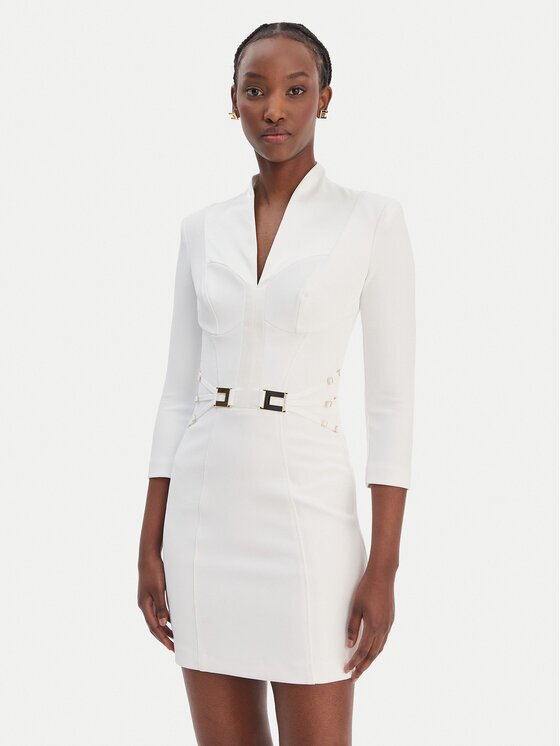 Elisabetta Franchi Rochie cocktail AB-869-61E2-V520 Regular Fit
