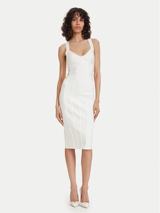 Elisabetta Franchi Rochie cocktail AM-24D-62E2-V790 Slim Fit
