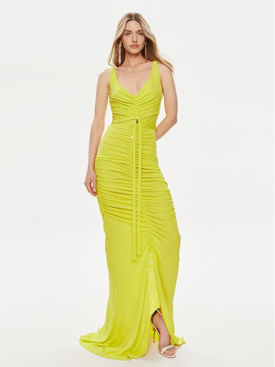 Elisabetta Franchi Rochie de seară AB-590-42E2-V780 Slim Fit
