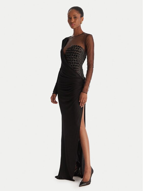 Elisabetta Franchi Rochie de seară AB-R22-57E2-V890 Slim Fit