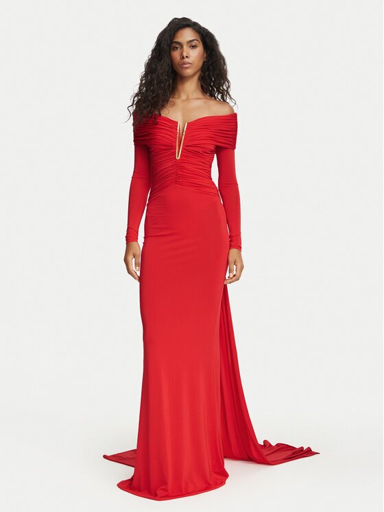 Elisabetta Franchi Rochie de seară AB-R26-67E2-V960 Slim Fit