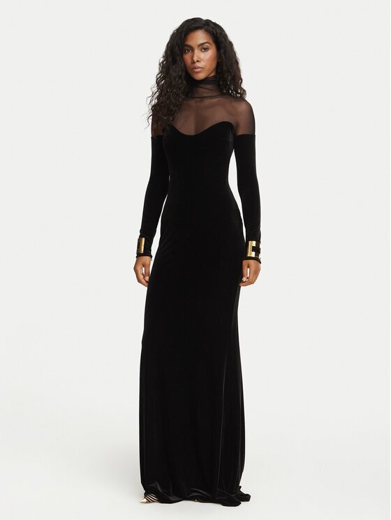 Elisabetta Franchi Rochie de seară AB-R29-67E2-V690 Slim Fit