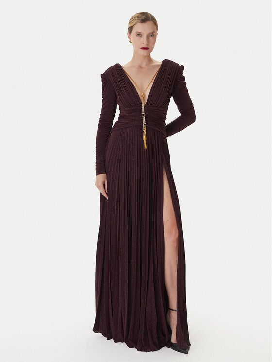 Elisabetta Franchi Rochie de seară AB-R40-57E2-V850 Regular Fit