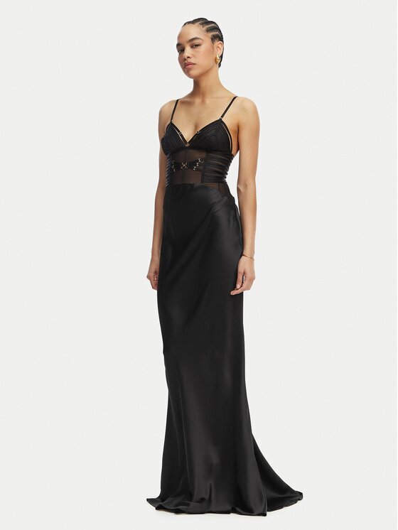 Elisabetta Franchi Rochie de seară AB-R53-62E2-V760 Slim Fit