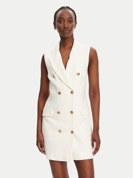 Elisabetta Franchi Rochie tip cămașă AB85352E2 360 Regular Fit