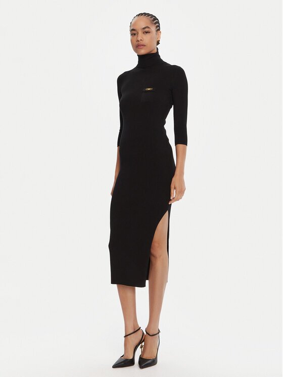Elisabetta Franchi Rochie tricotată AM-23B-56E2-V390 Slim Fit