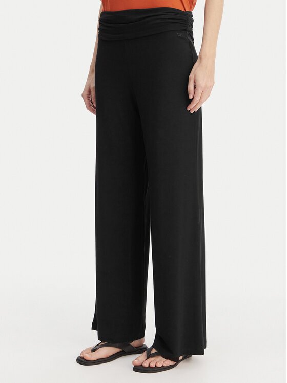Emporio Armani Pantaloni din material EW004075 AF20240 UC001 Regular Fit