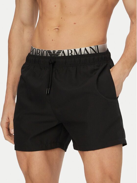 Emporio Armani Pantaloni scurți sport EM000686 AF20432 UC001 Regular Fit