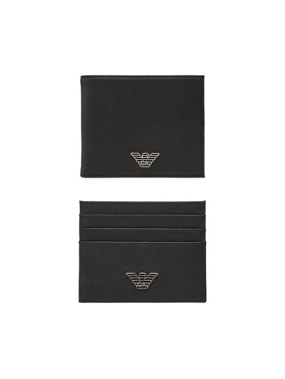 Emporio Armani Set de portofel și etui pentru carduri Y4R237 Y138E