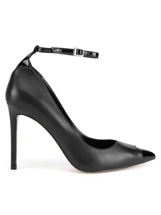 Eva Minge Pantofi cu toc subțire OLIVIA-V-375-121-1 Negru