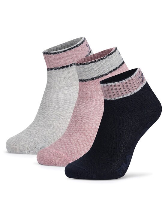FILA Șosete scurte F8206-AW24 (3-pack)