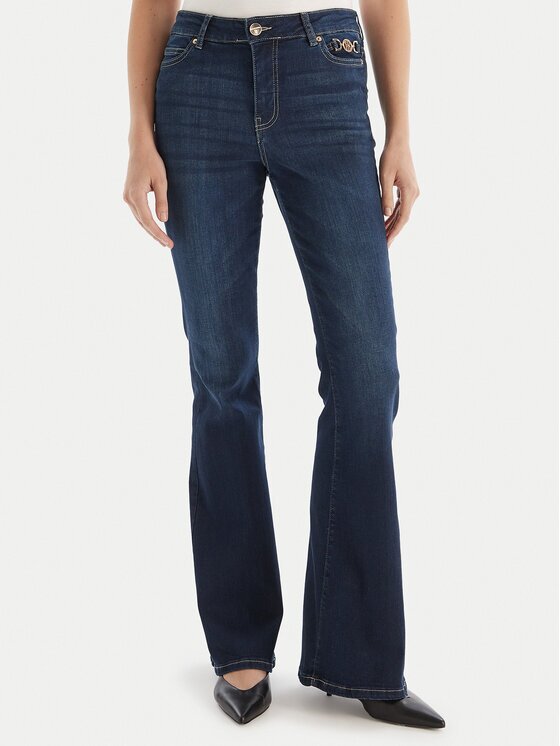Fracomina Blugi FP25WVA012D46093 Bootcut Fit