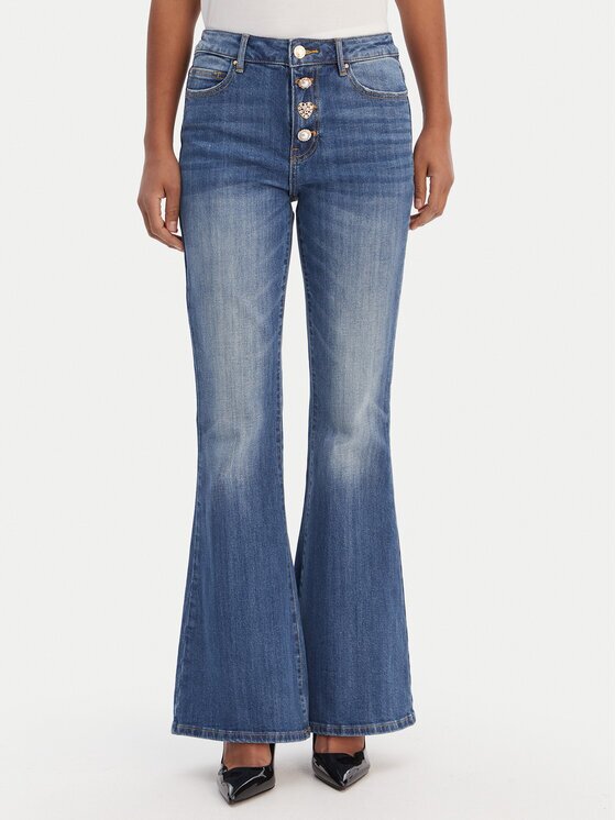 Fracomina Blugi FR26SVA012D40102 Bootcut Fit