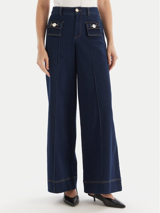 Fracomina Blugi FS25WV3004W78201 Wide Leg