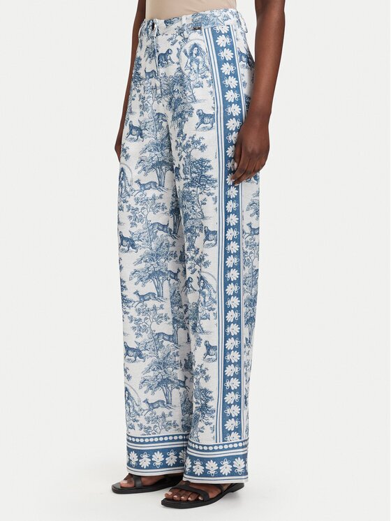 Fracomina Pantaloni palazzo FS26SV3015W459K5 Flare Fit