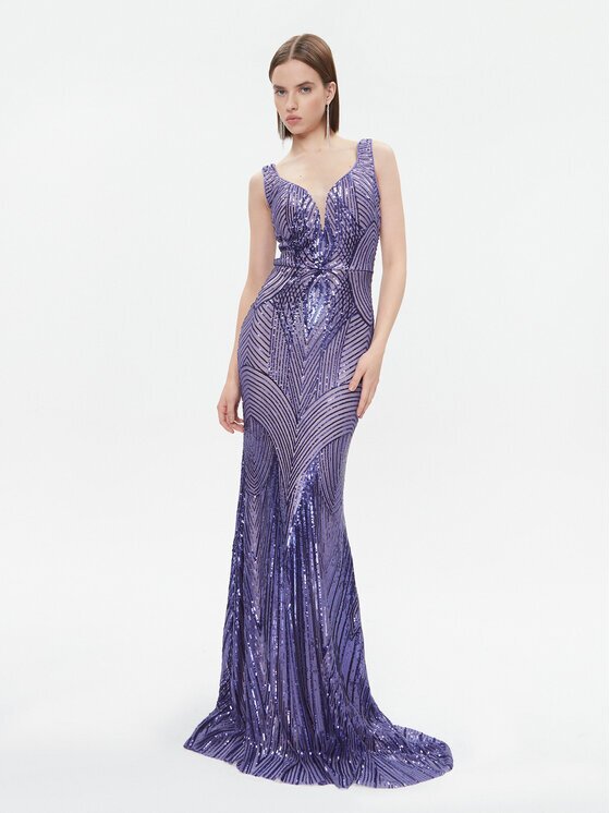Fracomina Rochie de seară FQ23WD3005W66701 Slim Fit