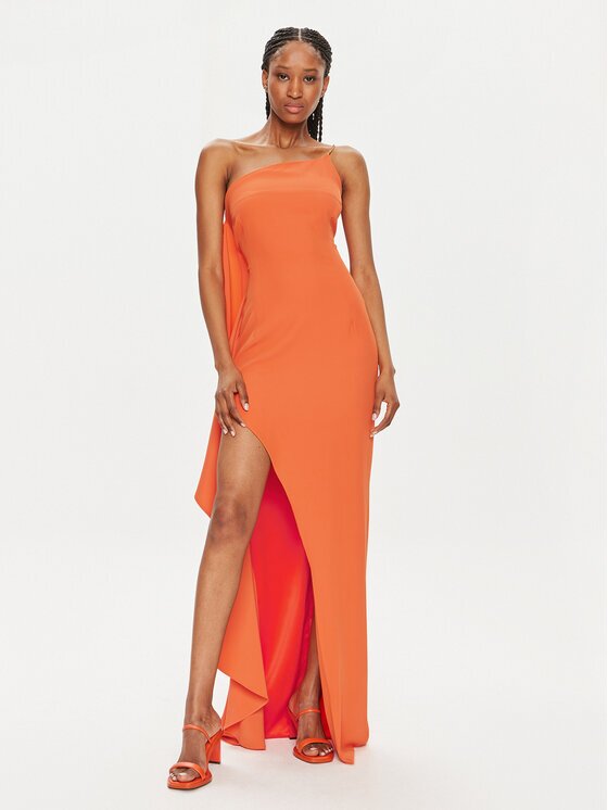 Fracomina Rochie de seară FQ24SD3012W47601 Slim Fit