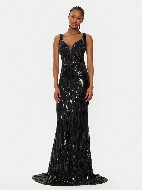 Fracomina Rochie de seară FQ24WD3014W53601 Slim Fit