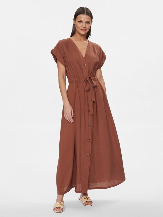 Fracomina Rochie de vară FJ24SD3011W69301 Regular Fit