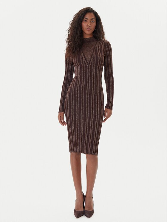 Fracomina Rochie tricotată FJ25WD5006K463Q7 Slim Fit