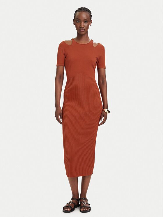 Fracomina Rochie tricotată FJ26SD5001K56501 Slim Fit