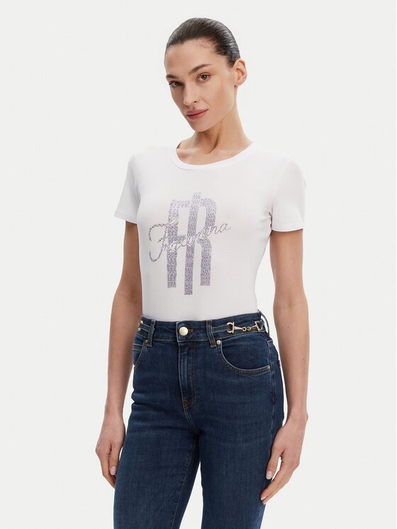 Fracomina Tricou FP25ST3002J449N5 Slim Fit