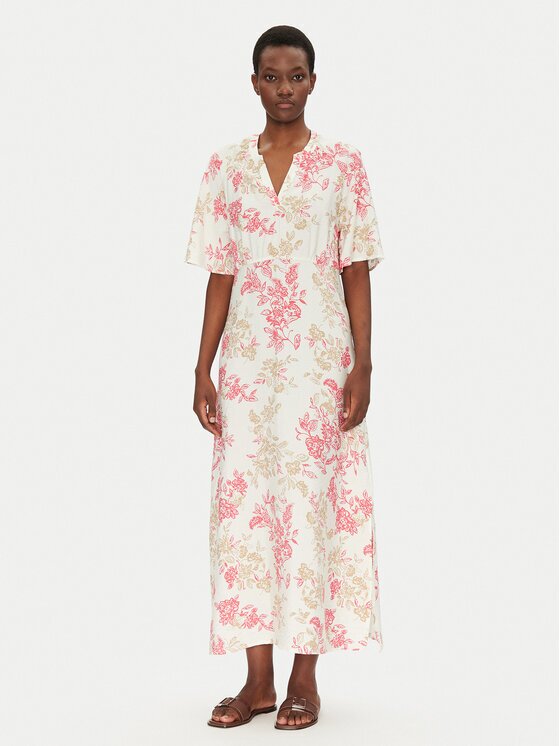 Fransa Rochie de vară 20615458 Écru Regular Fit
