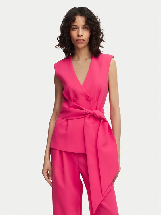 French Connection Vestă elegantă Tiana 7G9B0 Regular Fit