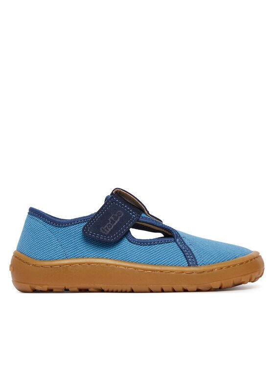 Froddo Papuci de casă Barefoot Canvas T-Bar G1700439-1 S