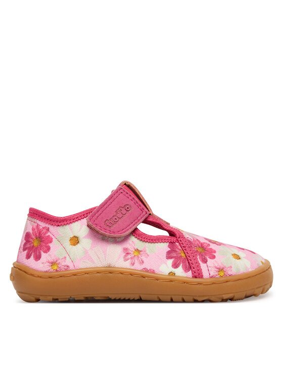 Froddo Papuci de casă Barefoot Canvas T-Bar G1700439-4 M