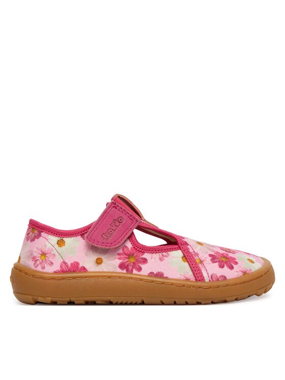 Froddo Papuci de casă Barefoot Canvas T-Bar G1700439-4 S