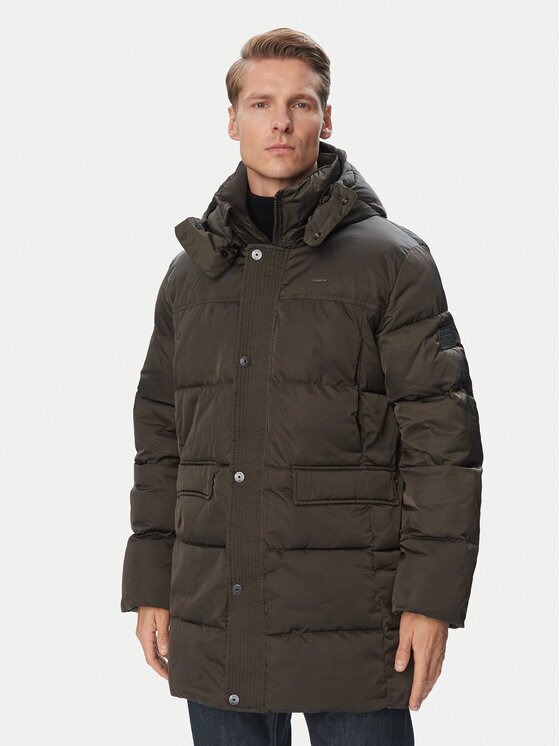 G-STAR Geacă de iarnă D29834-E623 Verde închis Regular Fit