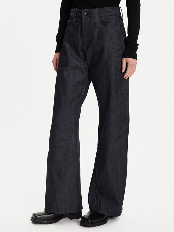 G-STAR Raw Blugi Contor 3D D27690-D315 Bleumarin Wide Leg