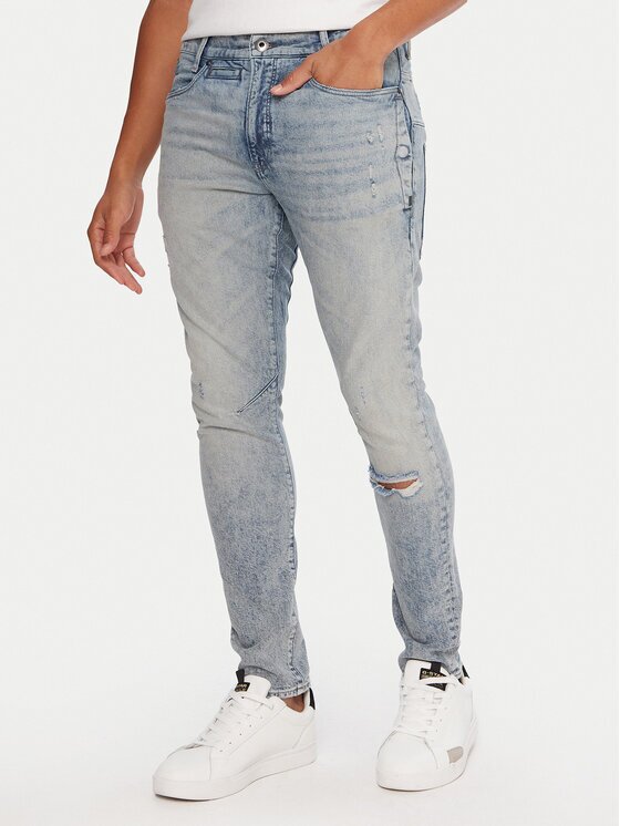 G-STAR Raw Blugi D-Staq 3D D05385-E106 Albastru Slim Fit