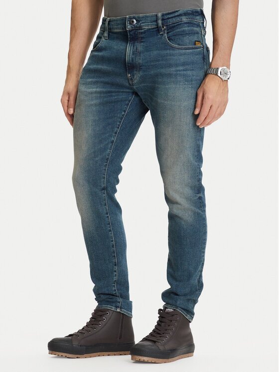 G-STAR Raw Blugi Revend D20071-D634 Albastru Skinny Fit