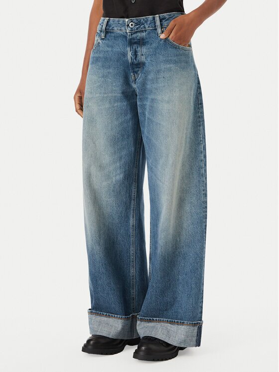 G-STAR Raw Blugi Roxx D28394-E358 Albastru Loose Fit