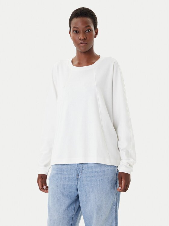G-STAR Raw Bluză D27742-D976 Alb Oversize