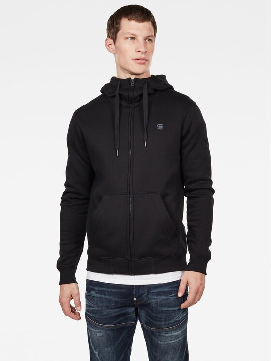 G-STAR Raw Bluză Premium Core D16122-C235-6484 Negru Regular Fit