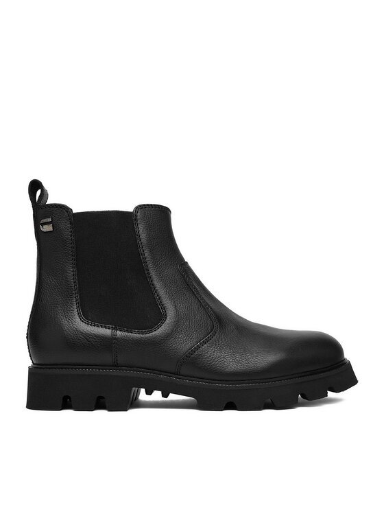 G-STAR Raw Botine EO-ROWHIDE-02 MI08 Negru