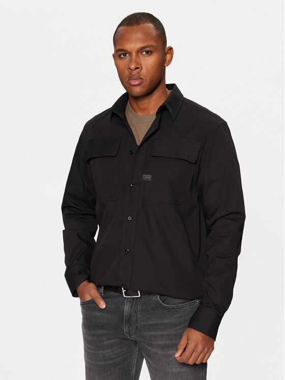 G-STAR Raw Cămașă D23583 Negru Regular Fit
