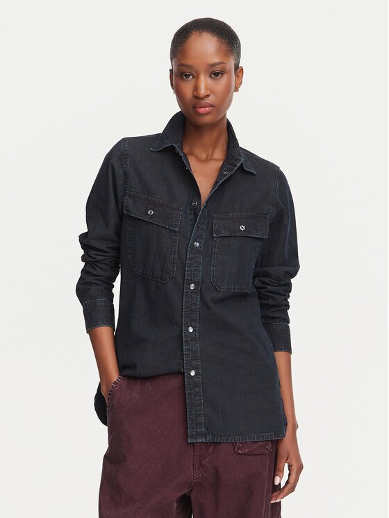G-STAR Raw Cămașă D30440 E356 Bleumarin Regular Fit