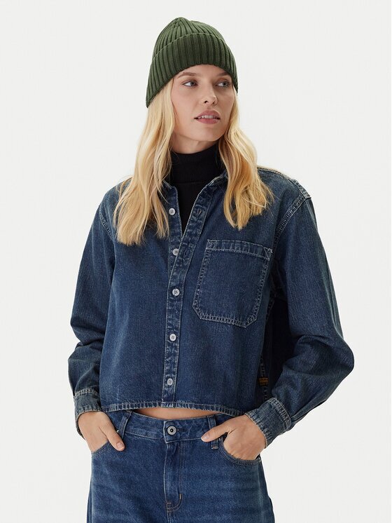 G-STAR Raw cămașă de blugi D26801-D777 Colorat Boxy Fit
