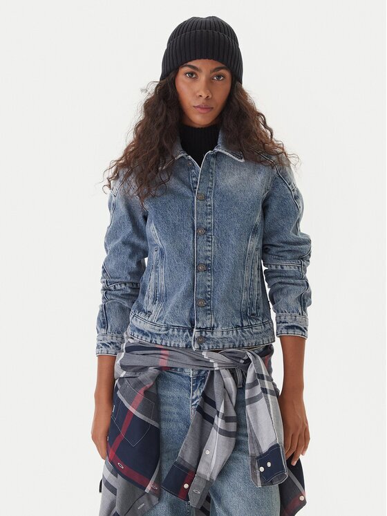 G-STAR Raw Geacă de blugi Kitoh 3D D26776 E207 Regular Fit